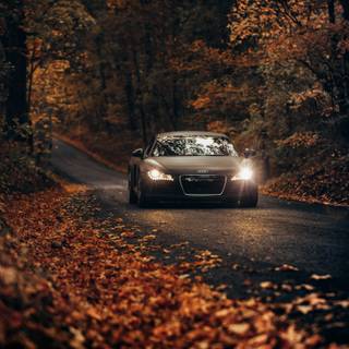 Realistic car wallpaper