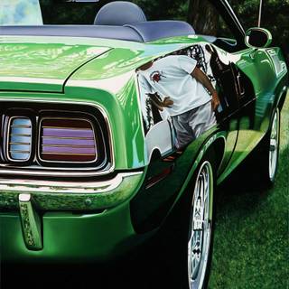 Realistic car wallpaper