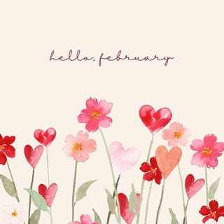 Cute February wallpaper
