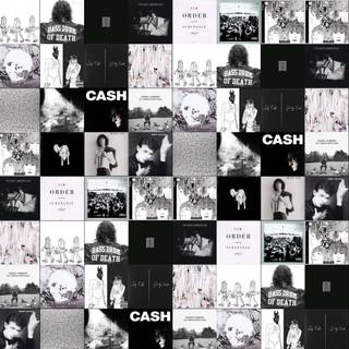 Dark collage desktop wallpaper