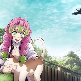 Mitsuri Kanroji desktop wallpaper