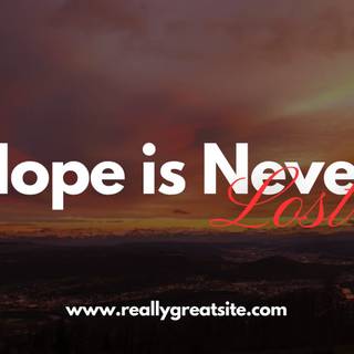 Hope desktop wallpaper