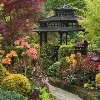 Desktop garden wallpaper