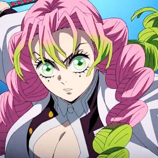 Mitsuri Kanroji desktop wallpaper