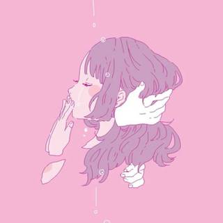 Girl aesthetic desktop wallpaper