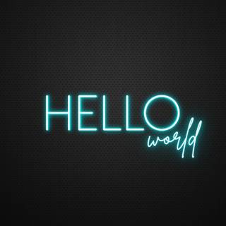 Black neon desktop wallpaper