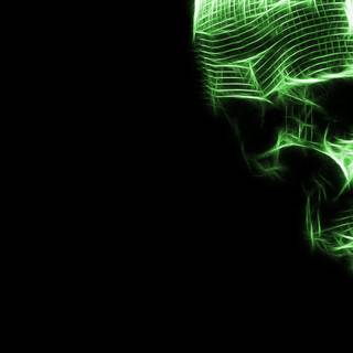 Black neon desktop wallpaper