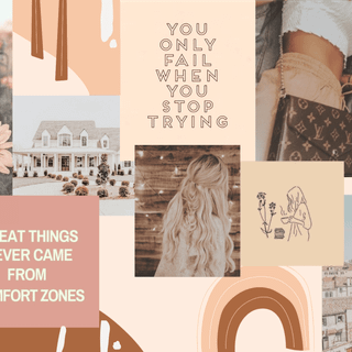 Cute collage desktop wallpaper