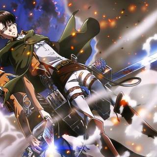Captain Levi desktop wallpaper