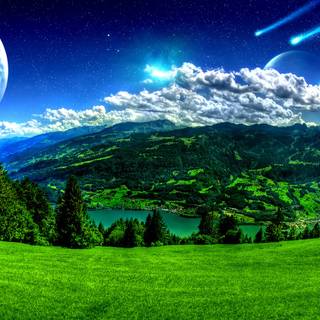 Vibrant desktop wallpaper