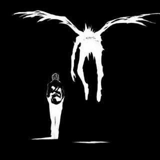 White anime mobile wallpaper