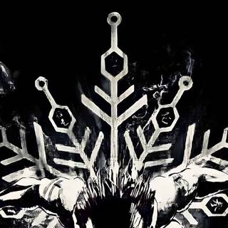 White anime mobile wallpaper