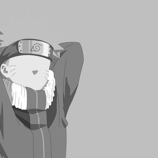 White anime mobile wallpaper