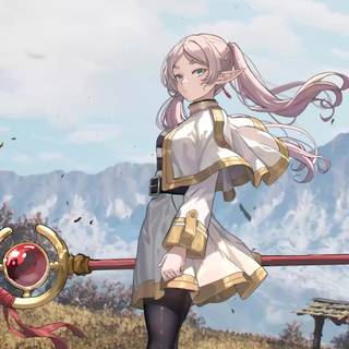 Frieren mobile wallpaper