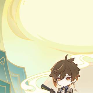 Zhongli mobile wallpaper