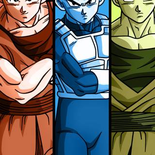Goku and Vegeta mobile wallpaper