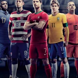 Mobile soccer wallpaper