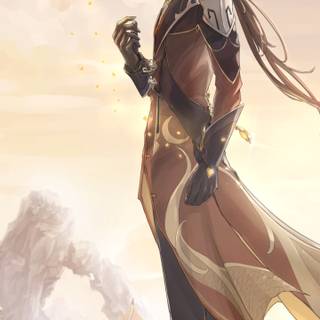 Zhongli mobile wallpaper