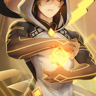 Zhongli mobile wallpaper