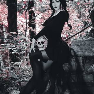 Goth mobile wallpaper