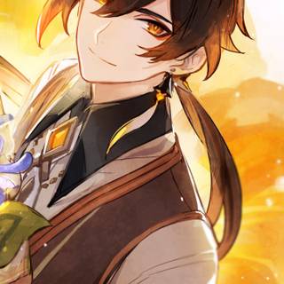 Zhongli mobile wallpaper