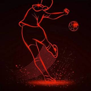 Mobile soccer wallpaper