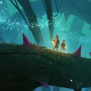 Light fantasy 4k wallpaper