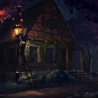 Light fantasy 4k wallpaper