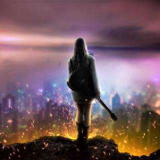 Light fantasy 4k wallpaper