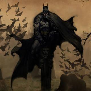 Batman 4k landscape wallpaper