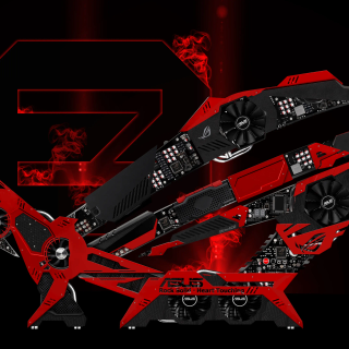 Asus red 4k wallpaper