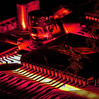 Asus red 4k wallpaper