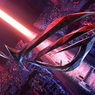 Asus red 4k wallpaper