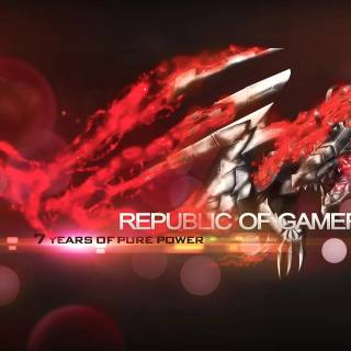 Asus red 4k wallpaper