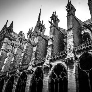 Gothic church 4k wallpaper