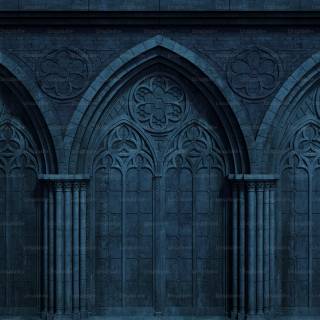 Gothic church 4k wallpaper