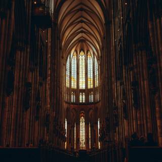 Gothic church 4k wallpaper