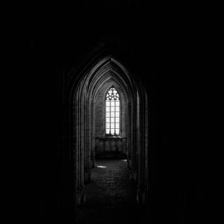 Gothic church 4k wallpaper