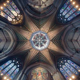 Gothic church 4k wallpaper