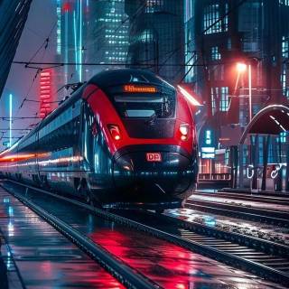 Train 4k phone wallpaper