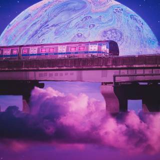 Train 4k phone wallpaper