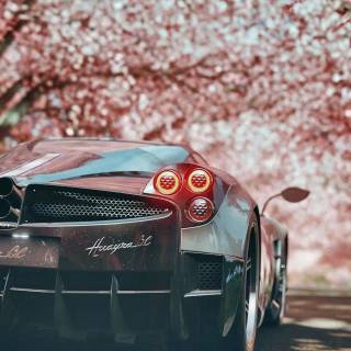 Pagani Huayra phone wallpaper