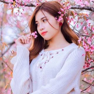 Asian girl phone wallpaper