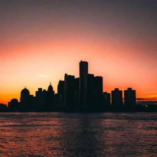 Detroit phone wallpaper