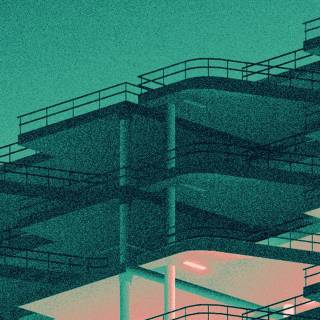 Minimalist green phone wallpaper