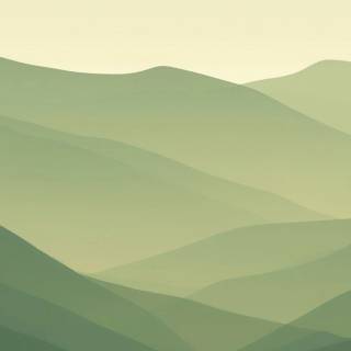 Minimalist green phone wallpaper