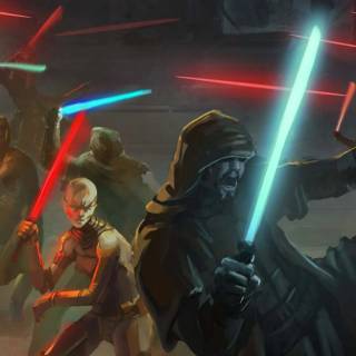 Star Wars Jedi phone wallpaper