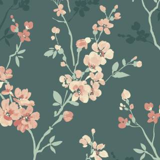 Minimalist green phone wallpaper