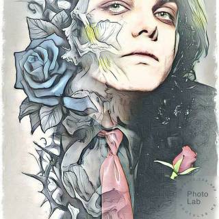 Gerard Way phone wallpaper