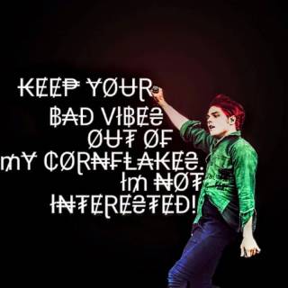 Gerard Way phone wallpaper